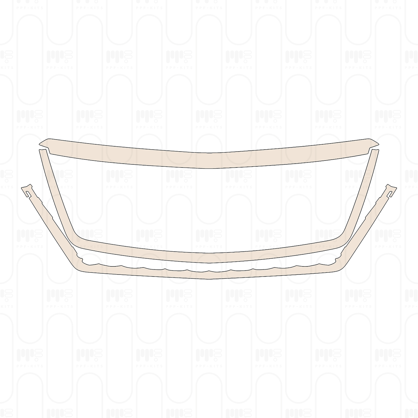 Pre-Cut PPF Cadillac Escalade Standard Wheelbase Luxury 2025