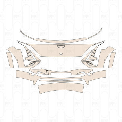 Pre-Cut PPF Cadillac LYRIQ 2022
