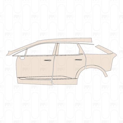 Pre-Cut PPF Cadillac OPTIQ 2024