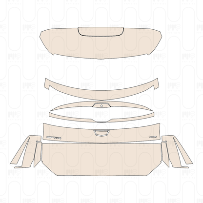 Pre-Cut PPF Cadillac OPTIQ 2024
