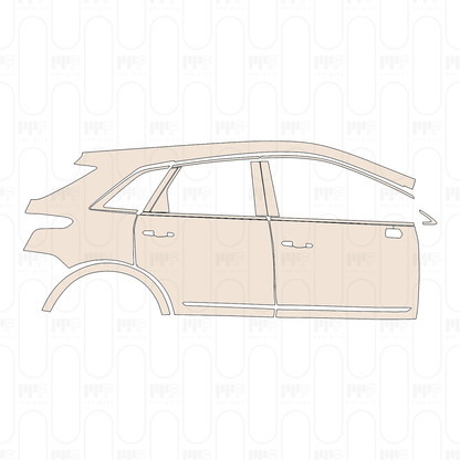 Pre-Cut PPF Cadillac XT5 (CN) 2022