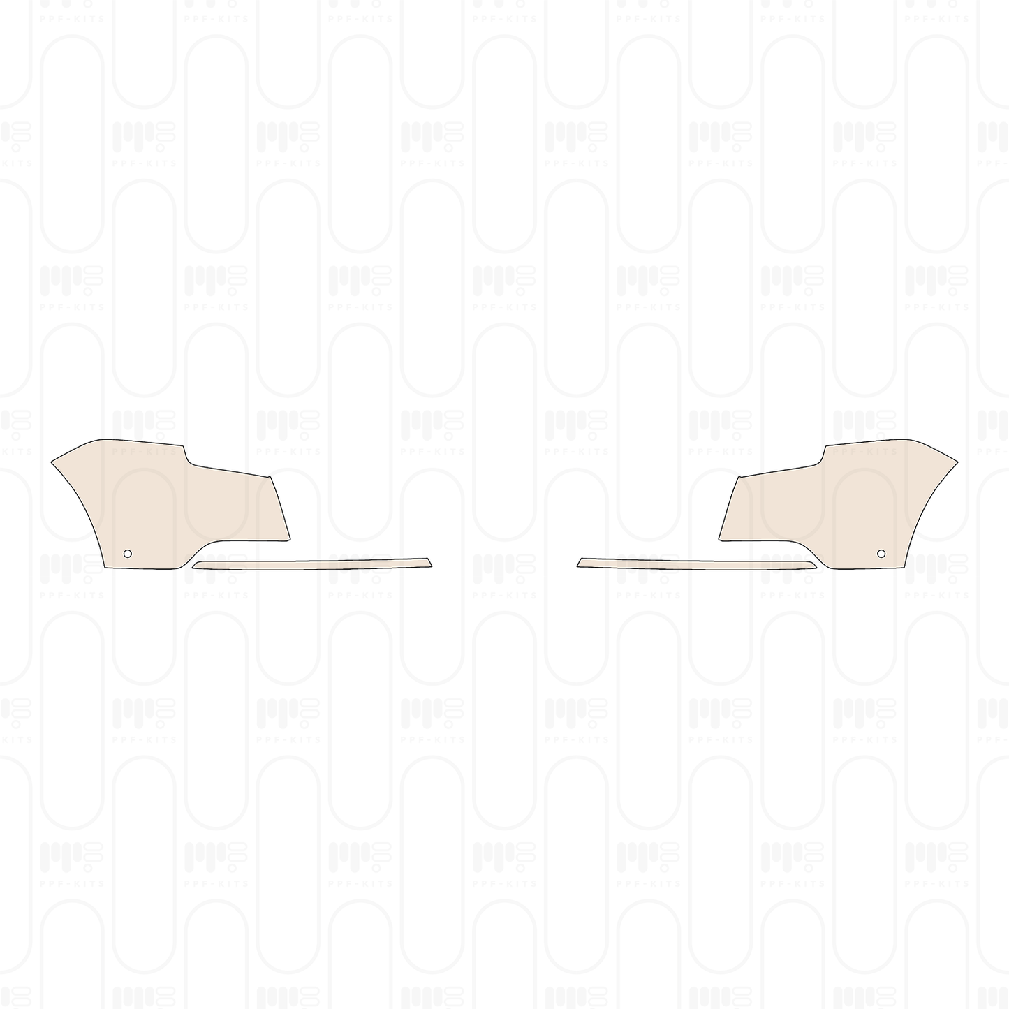 Pre-Cut PPF Cadillac XT5 (CN) 2022