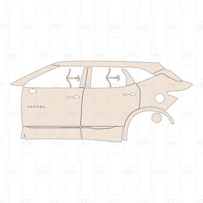 Pre-Cut PPF Chevrolet Blazer LT 2023