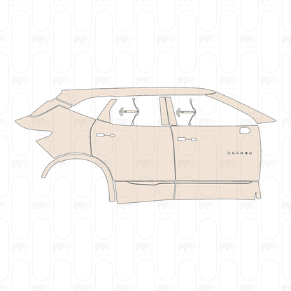 Pre-Cut PPF Chevrolet Blazer LT 2023