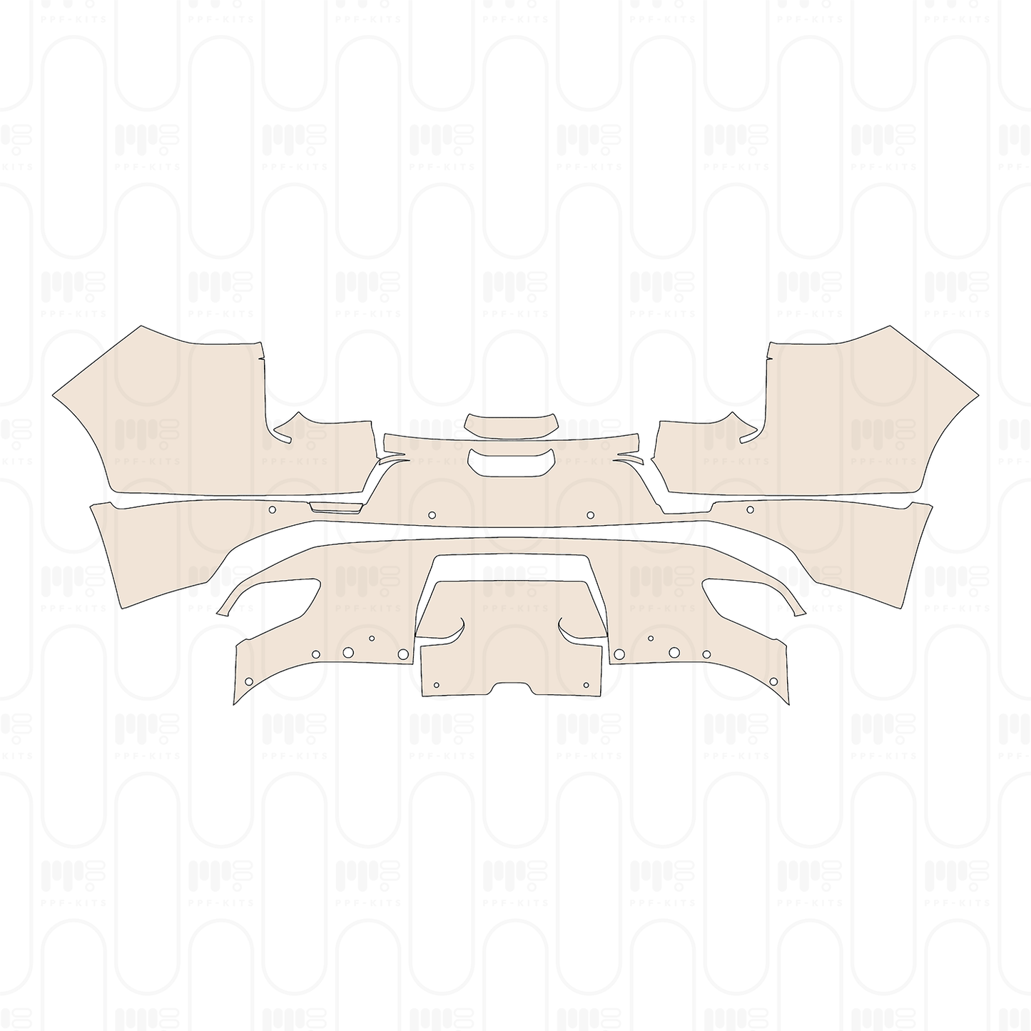 Pre-Cut PPF Chevrolet Blazer Premier 2023