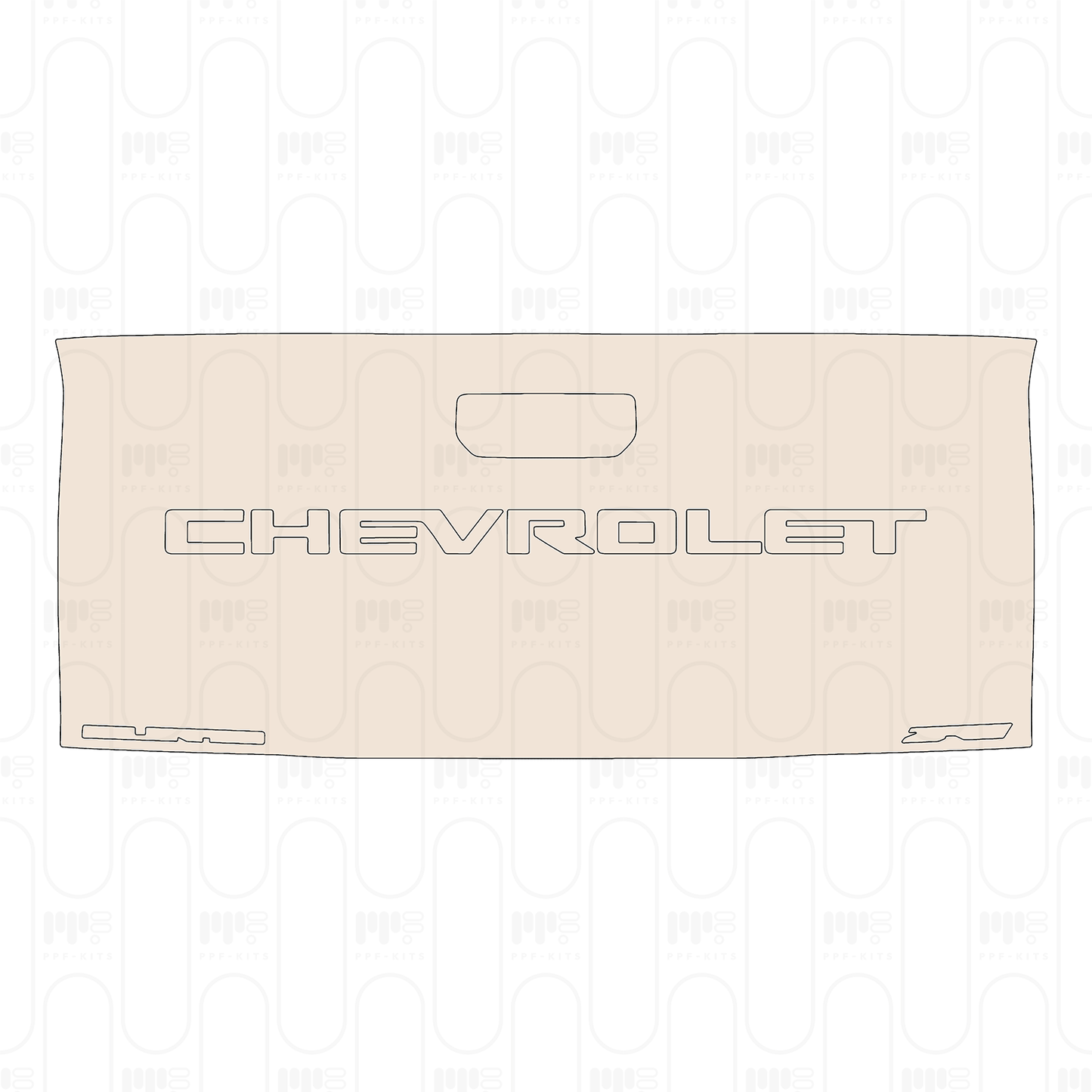 Pre-Cut PPF Chevrolet Colorado Crew Cab ZR2 2023