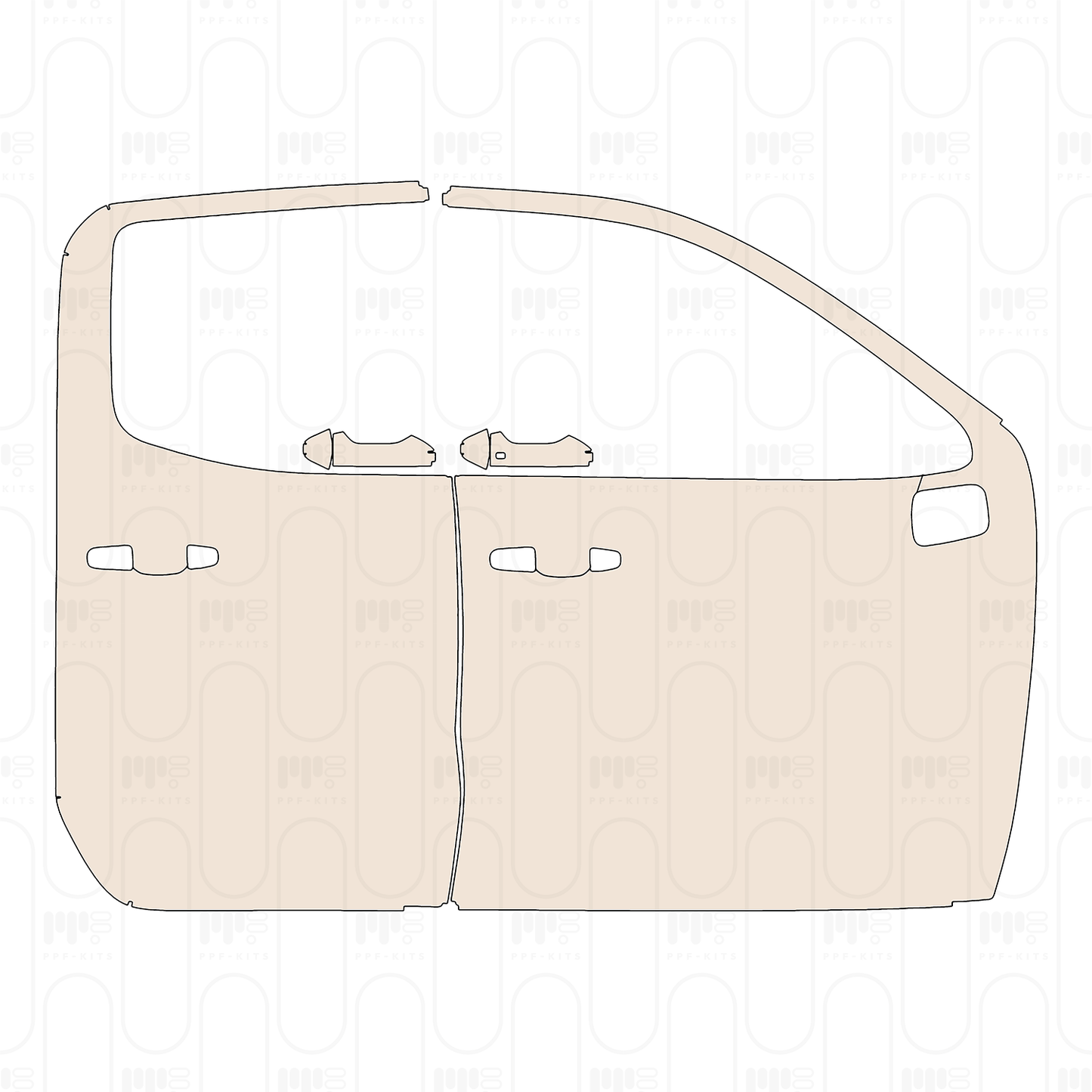 Pre-Cut PPF Chevrolet Silverado 1500 RST 2022
