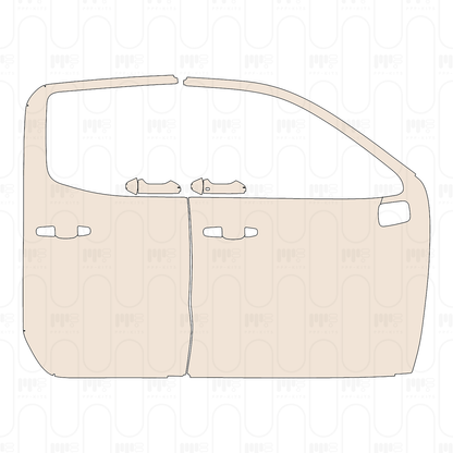 Pre-Cut PPF Chevrolet Silverado 1500 RST 2022