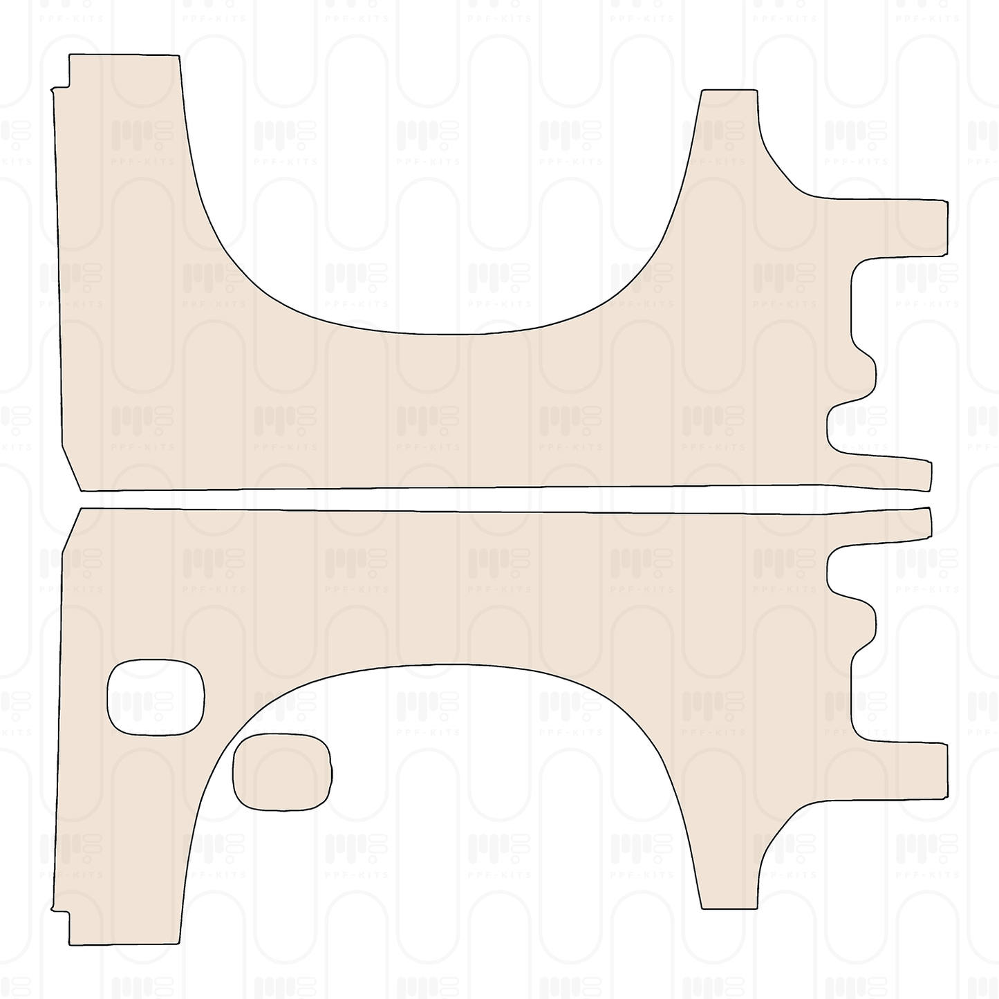 Pre-Cut PPF Chevrolet Silverado 1500 ZR2 2022
