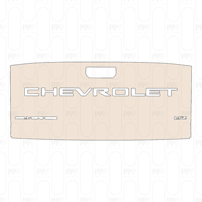 Pre-Cut PPF Chevrolet Silverado 1500 LTZ 2022