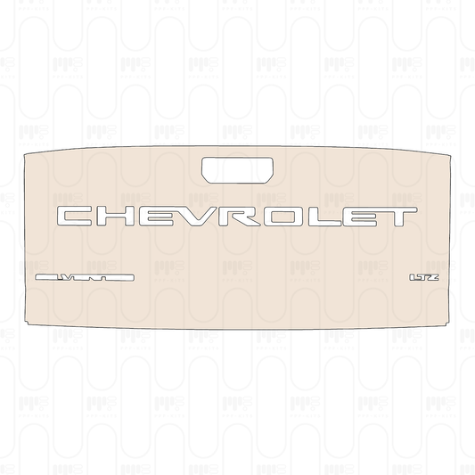 Pre-Cut PPF Chevrolet Silverado 1500 LTZ 2022