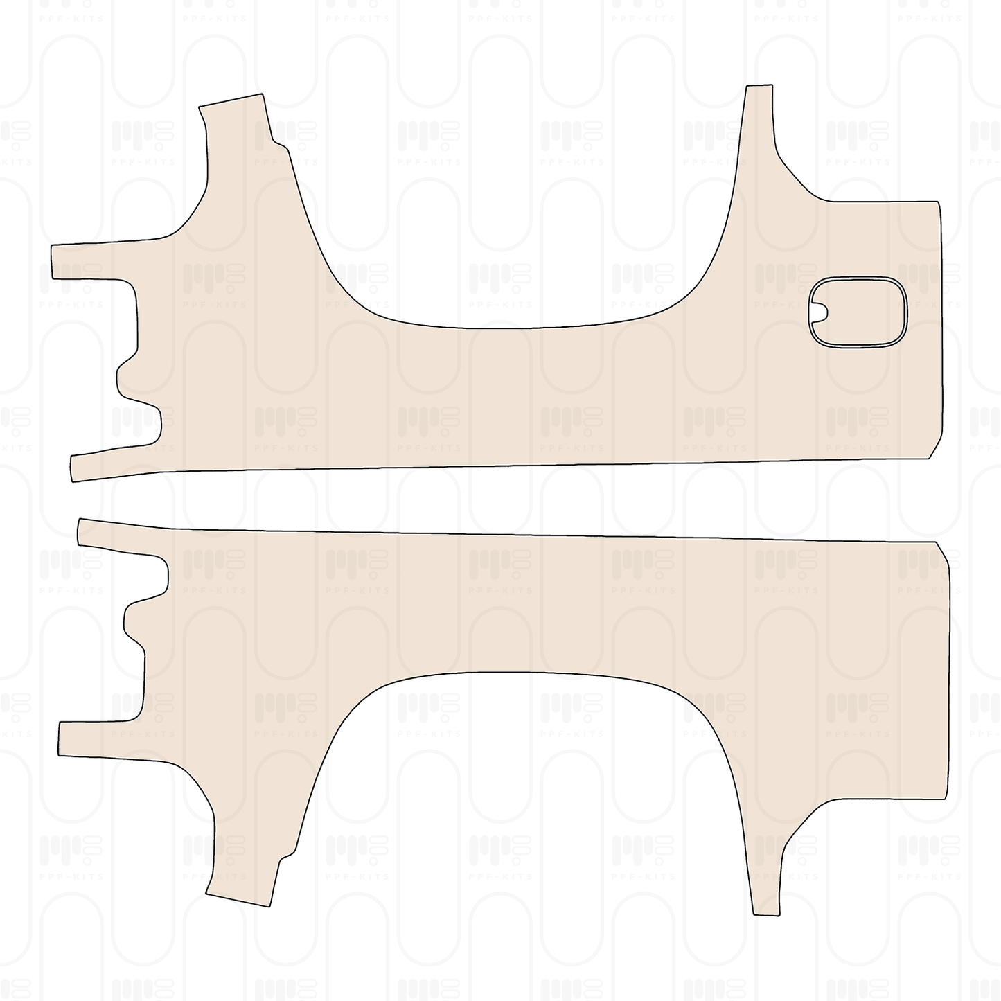 Pre-Cut PPF Chevrolet Silverado HD 2500 HD High Country 2022