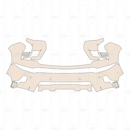 Pre-Cut PPF Chevrolet Silverado HD 2500 HD ZR2 2024