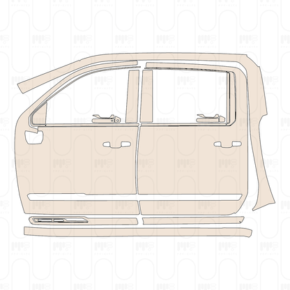 Pre-Cut PPF Chevrolet Silverado HD 2500 HD High Country 2024