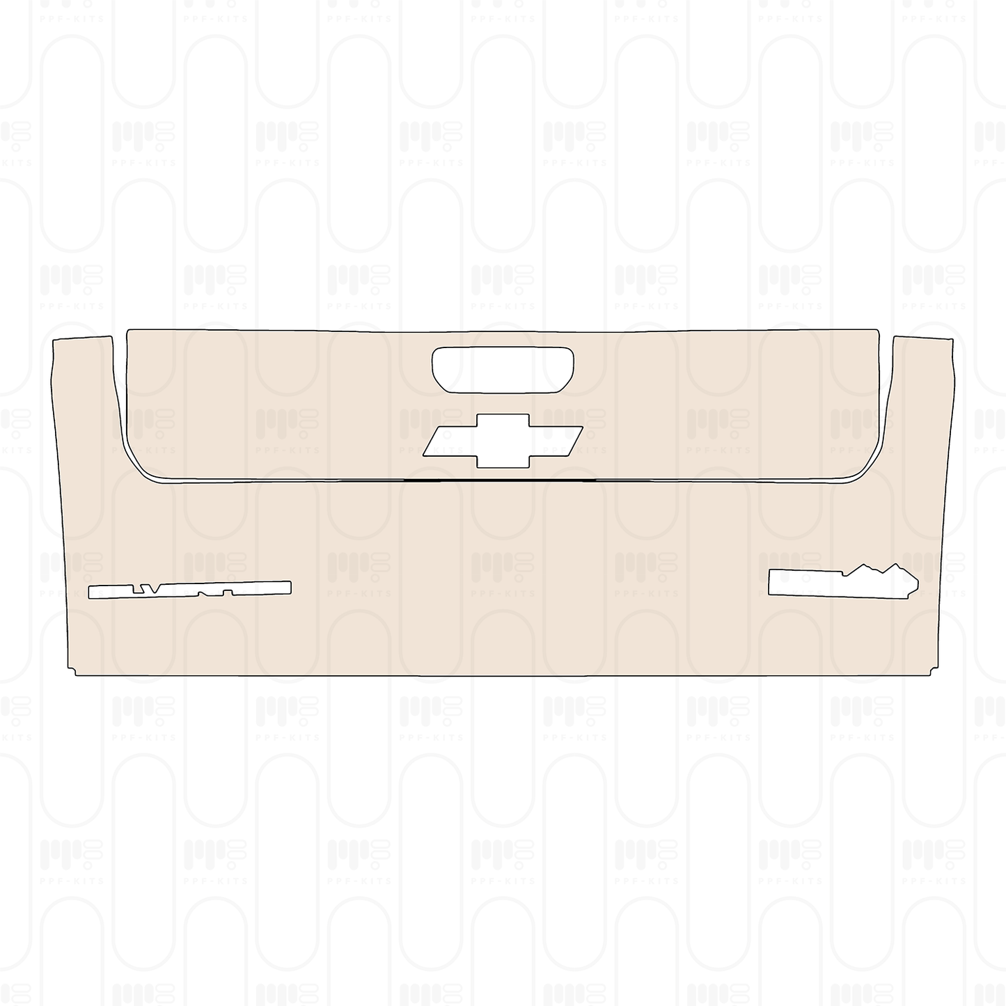 Pre-Cut PPF Chevrolet Silverado HD 2500 HD High Country 2024