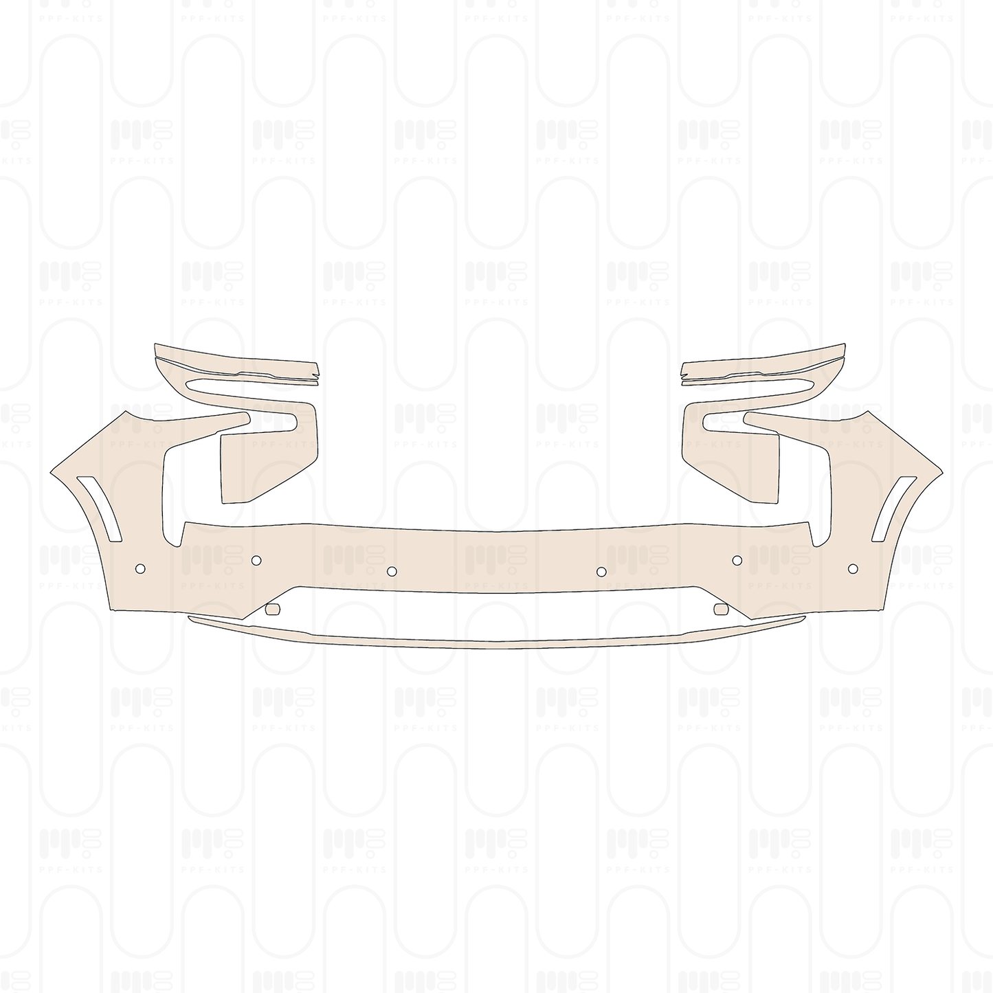 Pre-Cut PPF Chevrolet Tahoe RST 2025