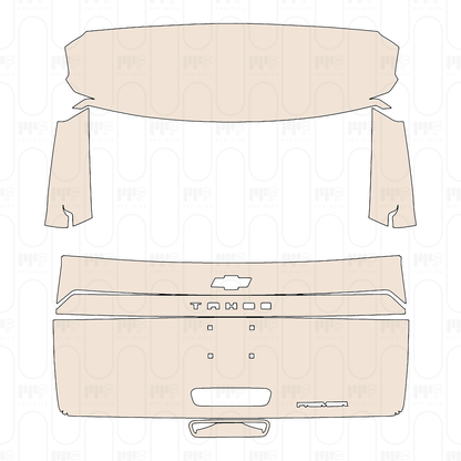 Pre-Cut PPF Chevrolet Tahoe RST 2025