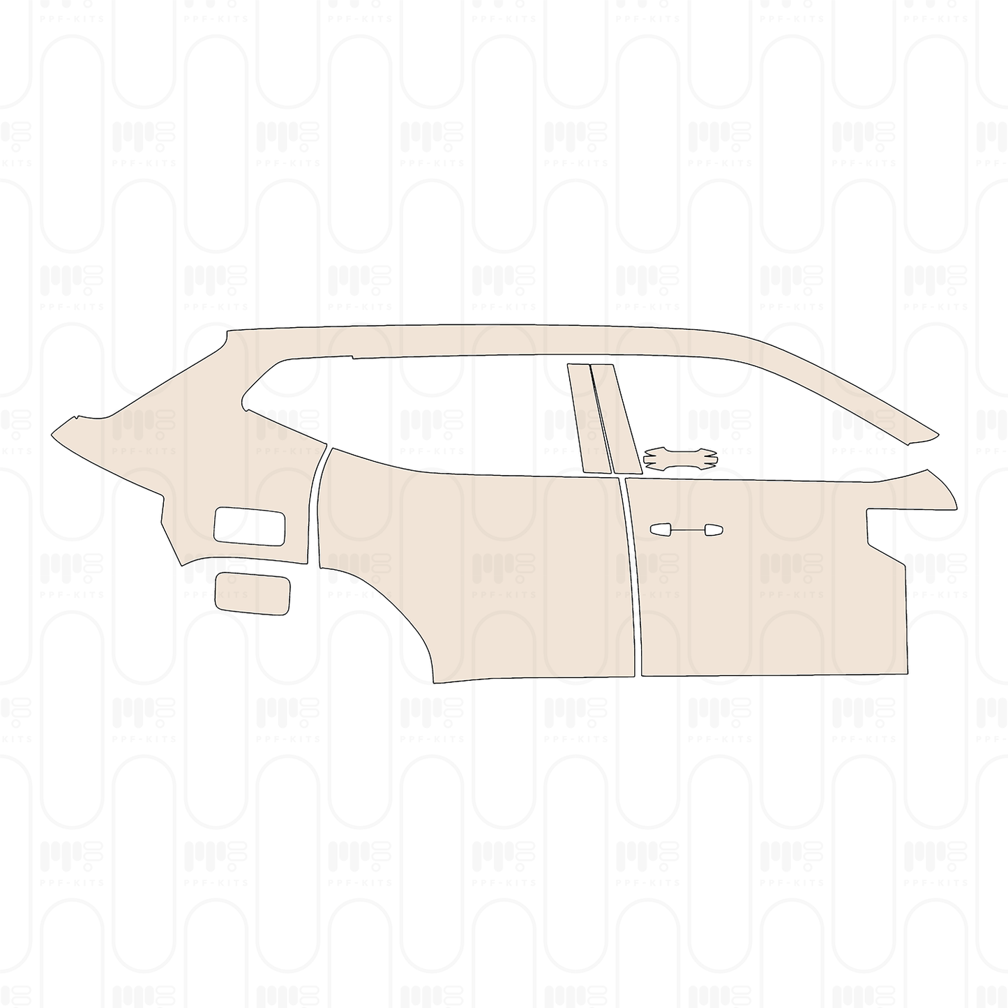 Pre-Cut PPF Dacia Duster 2024