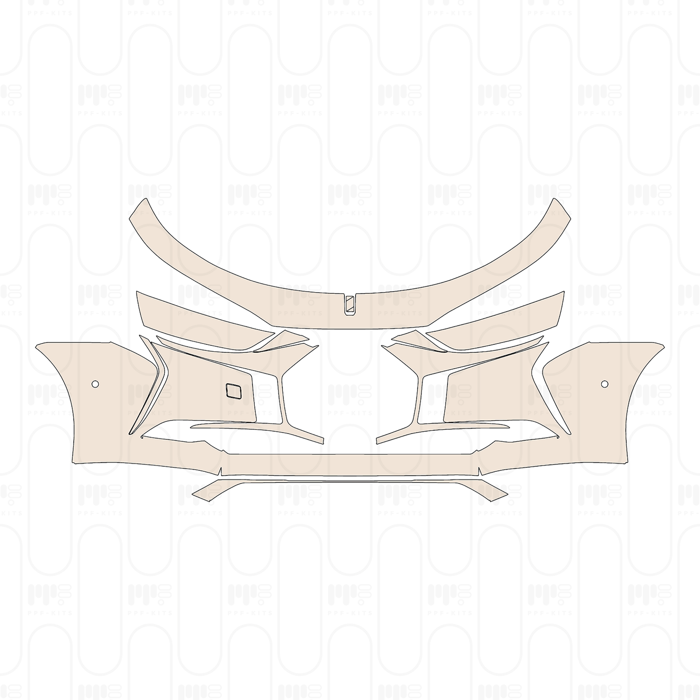 Pre-Cut PPF DS Automobiles DS 9 2022