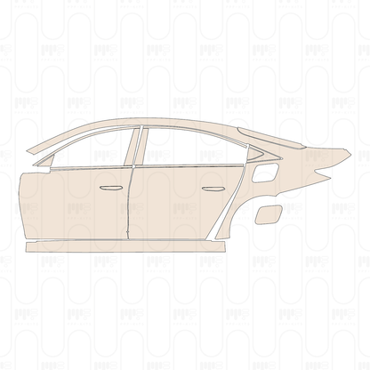 Pre-Cut PPF DS Automobiles DS 9 2022
