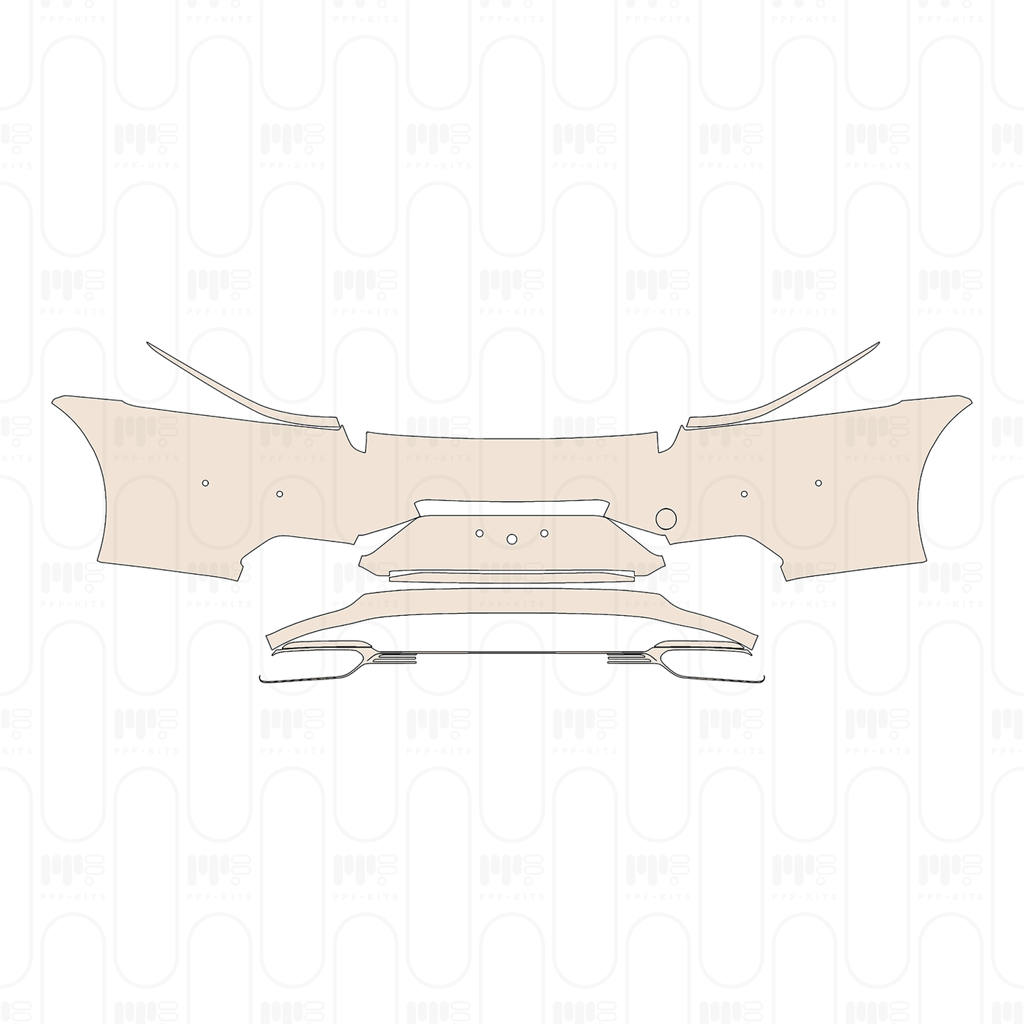 Pre-Cut PPF DS Automobiles DS 9 2022