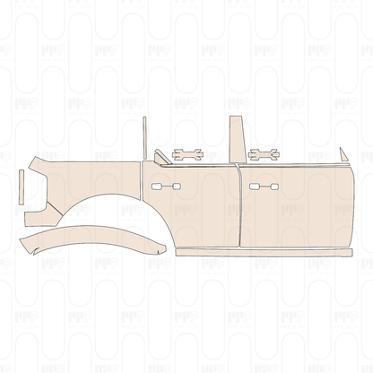 Pre-Cut PPF Ford Bronco 4 Door Big Bend 2022
