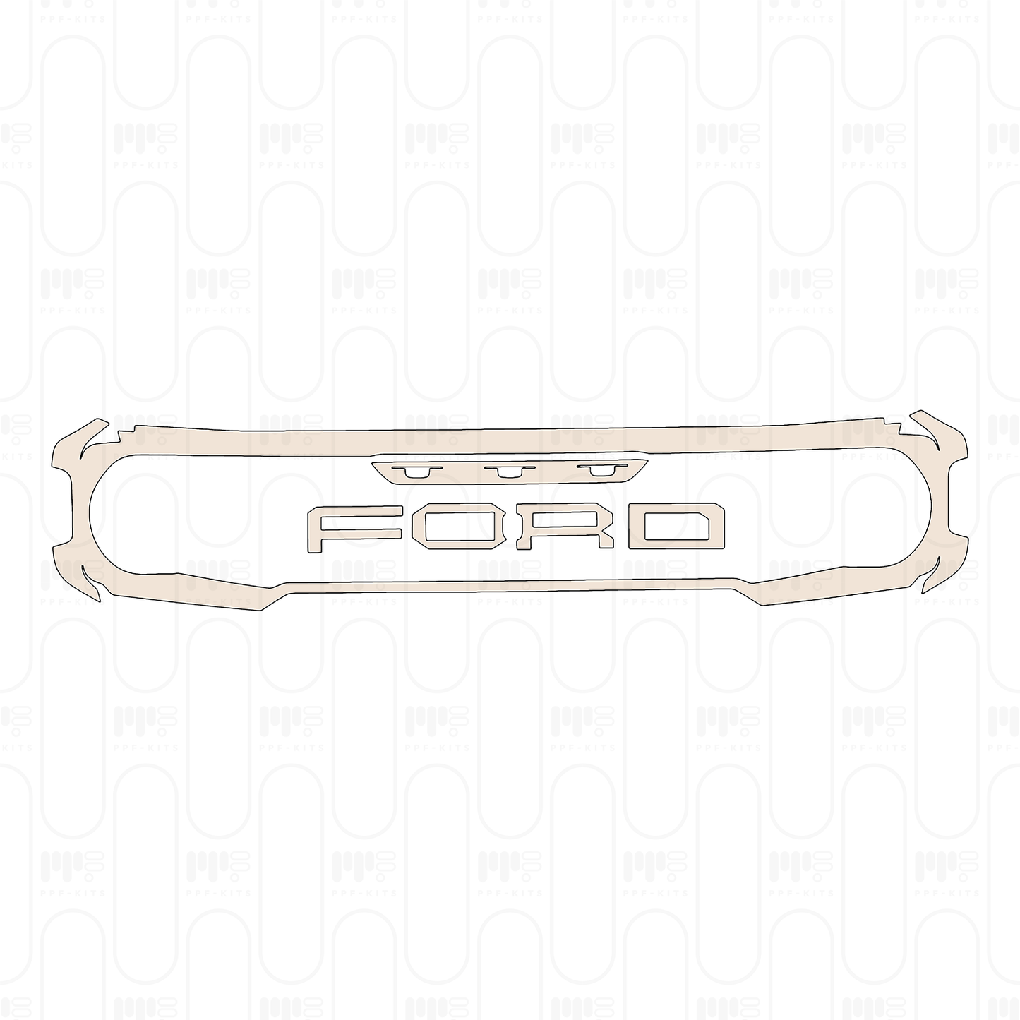 Pre-Cut PPF Ford Bronco 4 Door Raptor 2022