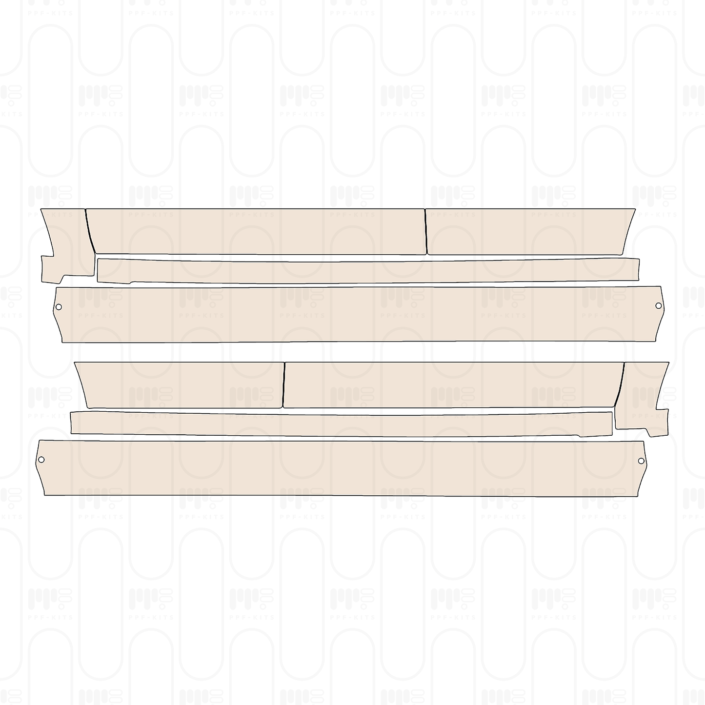 Pre-Cut PPF Ford Bronco 4 Door Badlands 2022
