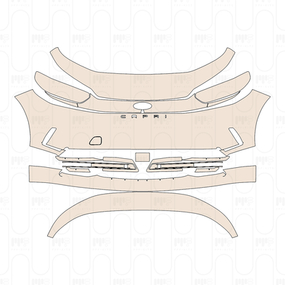 Pre-Cut PPF Ford Capri (EU) Select 2024
