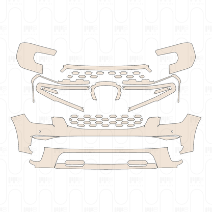 Pre-Cut PPF Ford Everest Sport 2023