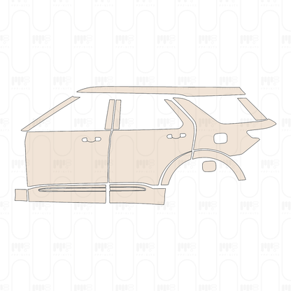 Pre-Cut PPF Ford Explorer (CN) 2022