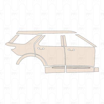 Pre-Cut PPF Ford Explorer (CN) 2022
