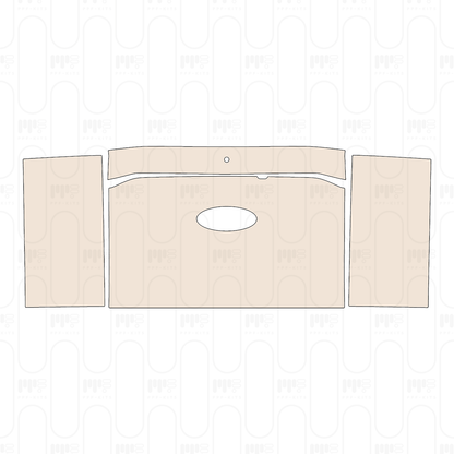 Pre-Cut PPF Ford F-150 SuperCrew Lariat 2024
