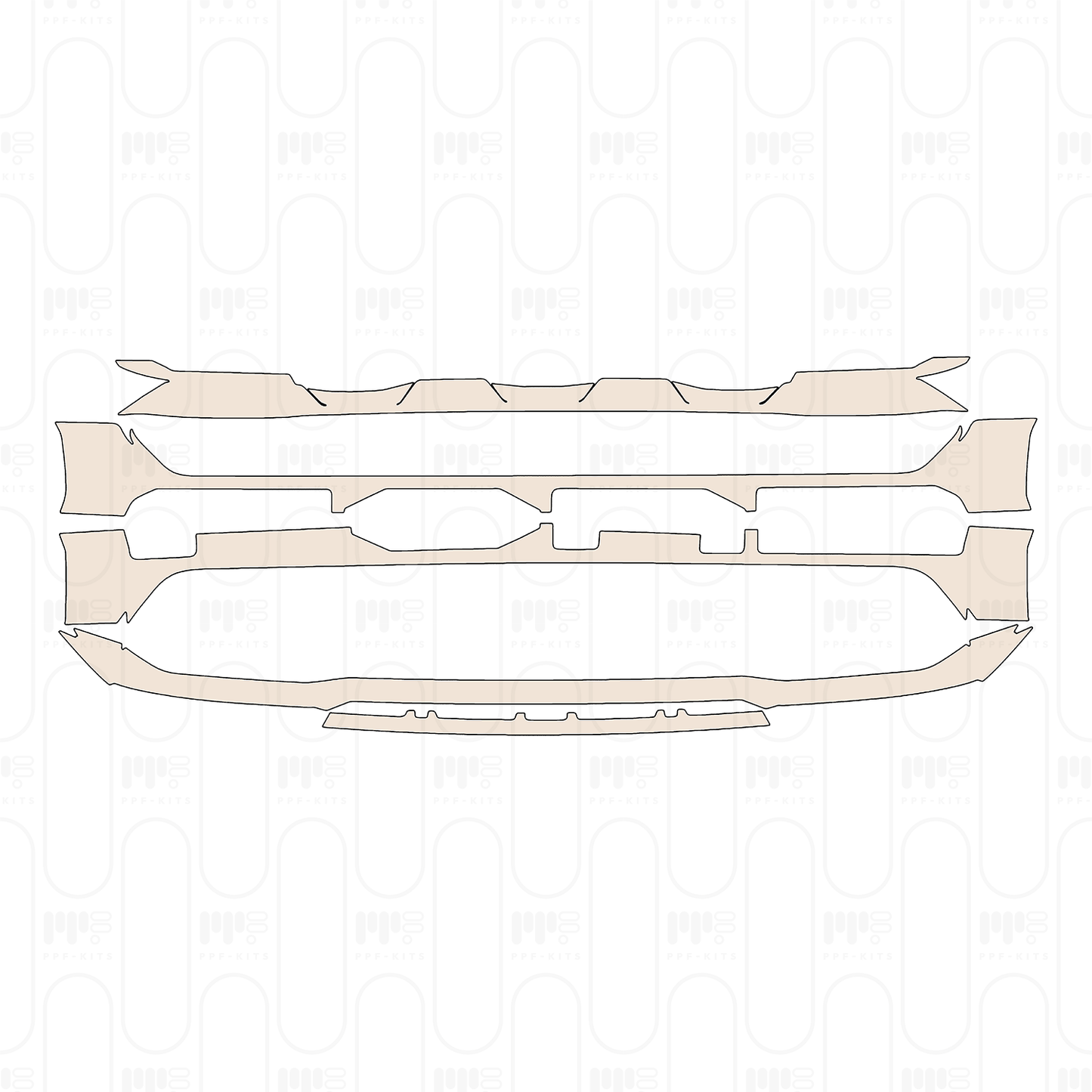 Pre-Cut PPF Ford F-150 Raptor R 2024