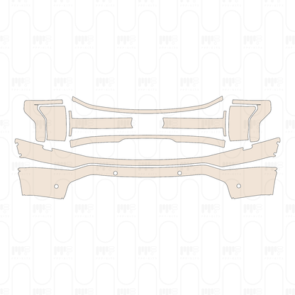 Pre-Cut PPF Ford F-150 Lightning Lariat 2022