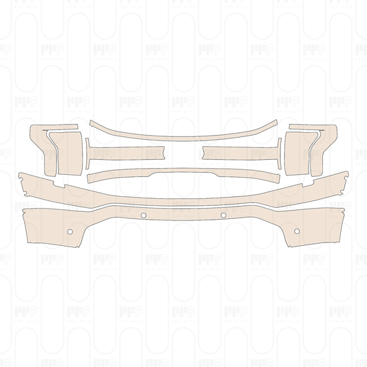Pre-Cut PPF Ford F-150 Lightning Platinum 2022