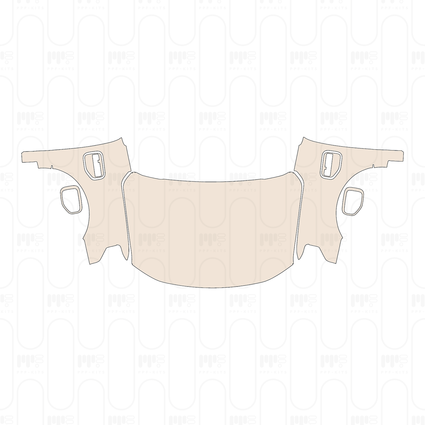 Pre-Cut PPF Ford F-150 Lightning Lariat 2022