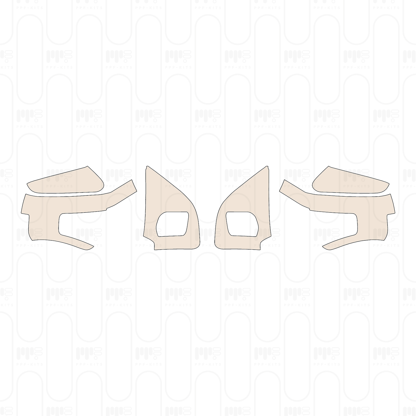 Pre-Cut PPF Ford F-150 Lightning Lariat 2022