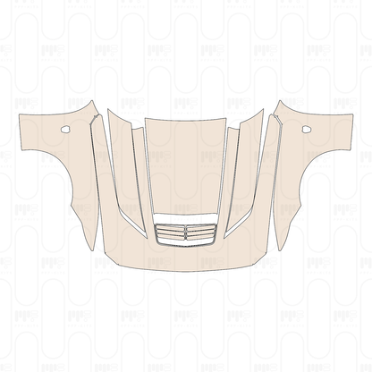 Pre-Cut PPF Ford Mustang Fastback Dark Horse 2024