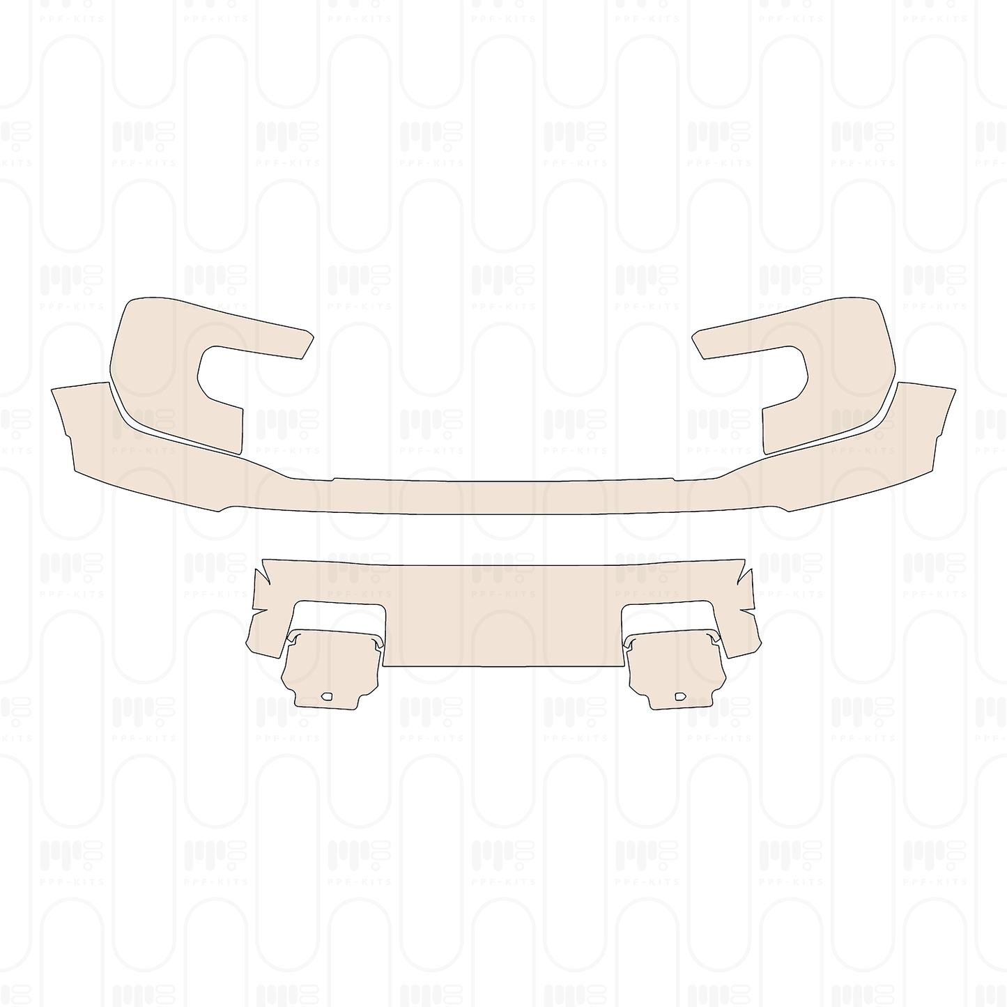 Pre-Cut PPF Ford Ranger (US) Raptor 2023