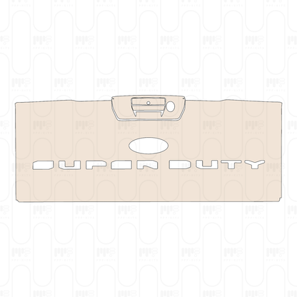 Pre-Cut PPF Ford Super Duty F-350 Crew Cab Lariat 2023