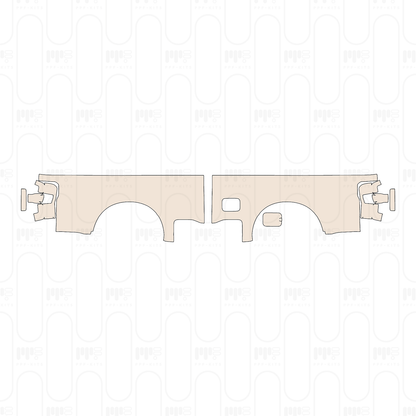 Pre-Cut PPF Ford Super Duty F-350 Crew Cab Lariat 2023