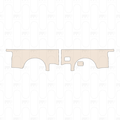 Pre-Cut PPF Ford Super Duty F-350 Crew Cab XLT 2023