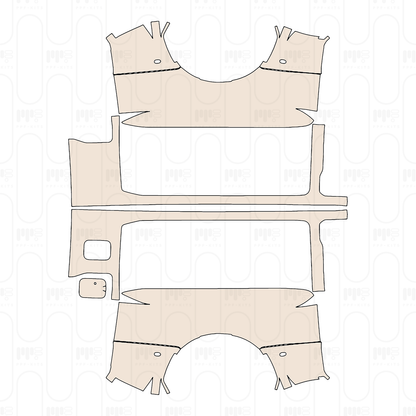 Pre-Cut PPF Ford Super Duty F-450 King Ranch 2024