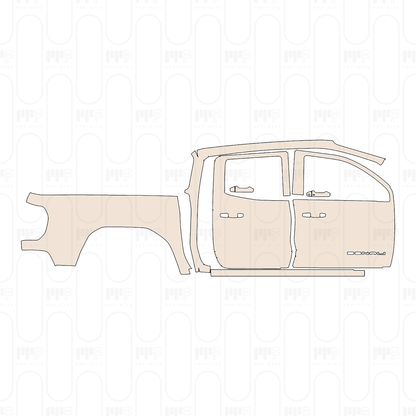 Pre-Cut PPF GMC Canyon Denali 2024