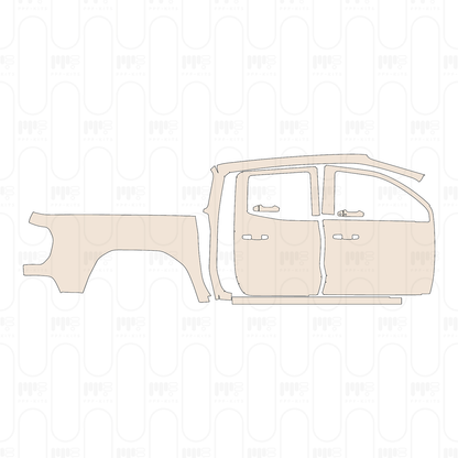 Pre-Cut PPF GMC Canyon AT4 2024