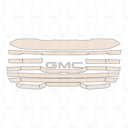 Pre-Cut PPF GMC Sierra 1500 Crew Cab AT4 2022