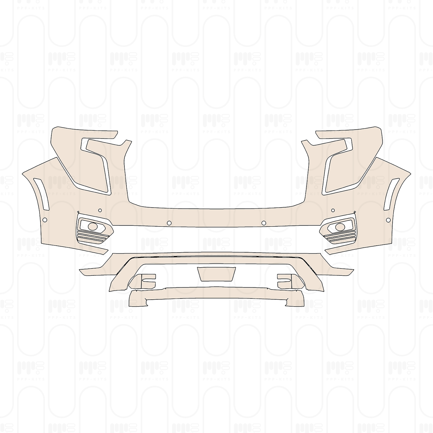 Pre-Cut PPF GMC Yukon Denali 2025