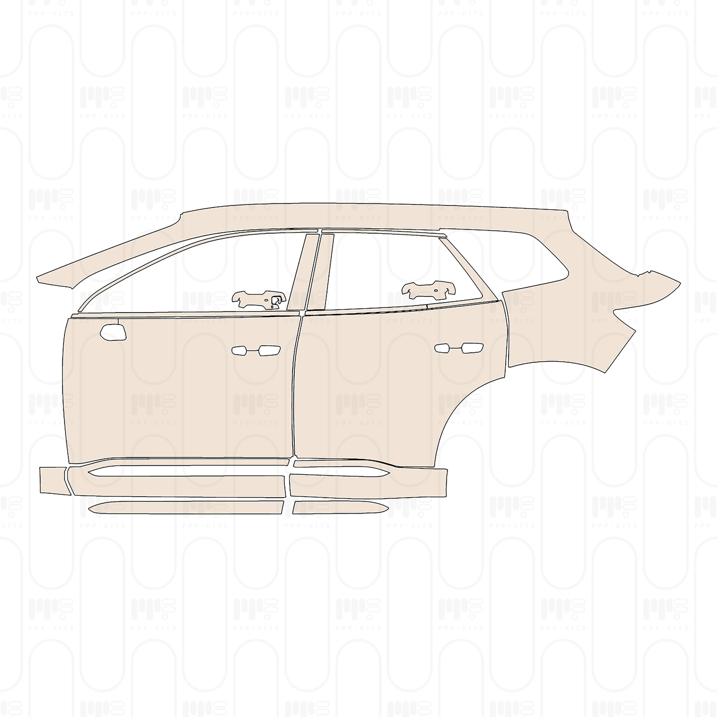 Pre-Cut PPF Honda Prologue 2024