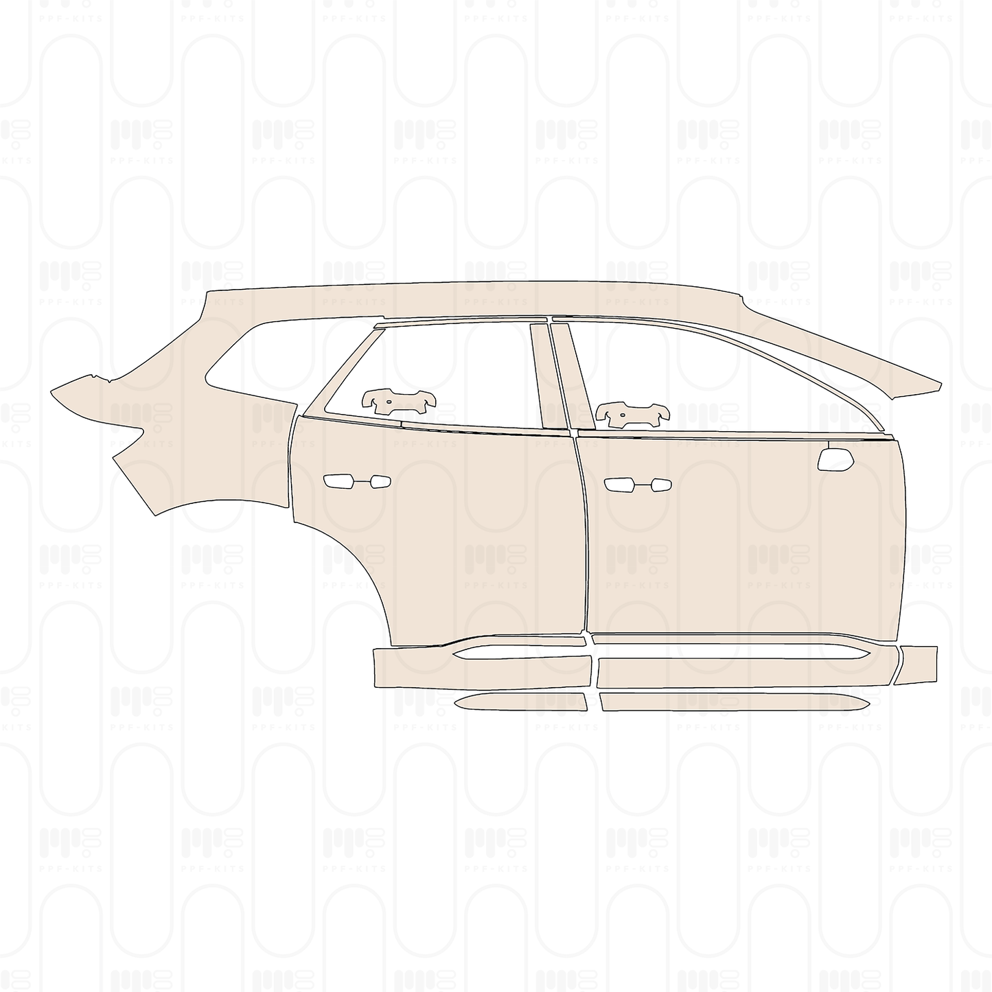Pre-Cut PPF Honda Prologue 2024